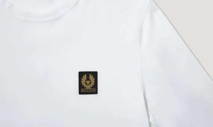 TShirts Men Belstaff Belstaff Long Sleeved TShirt White TShirts Men Belstaff Belstaff Long Sleeved TShirt White