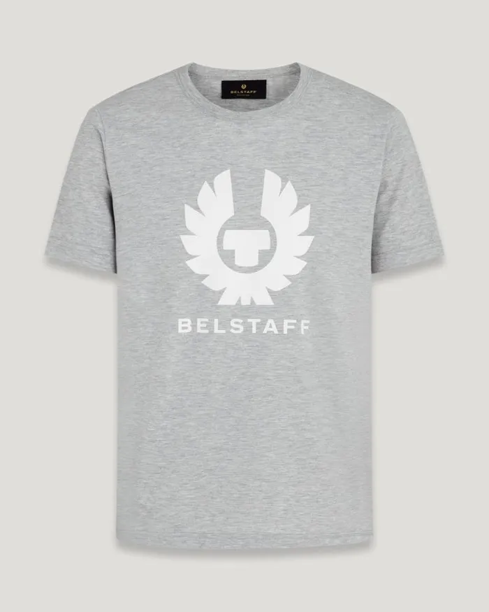 TShirts Men Belstaff Belstaff Phoenix TShirt Old Silver Heather