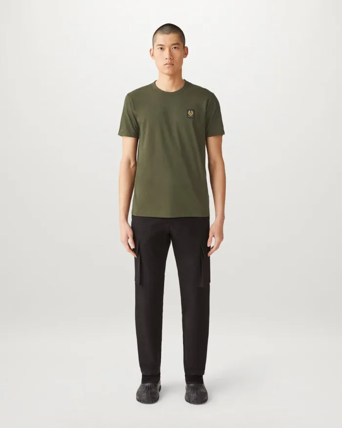 TShirts Men Belstaff Belstaff TShirt Tile Green TShirts Men Belstaff Belstaff TShirt Tile Green