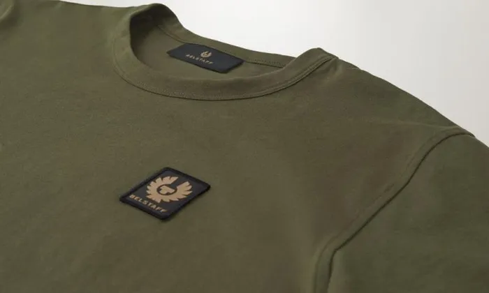 TShirts Men Belstaff Belstaff TShirt Tile Green TShirts Men Belstaff Belstaff TShirt Tile Green