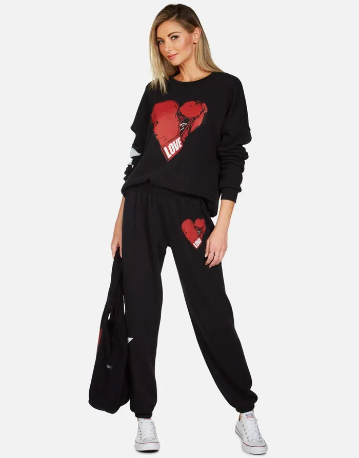 Tanzy Love Boxing Black Women039s Lauren Moshi Long Sweatpants