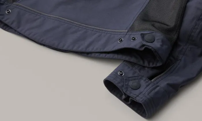 Textile Motorcycle Jackets Men Belstaff Temple Motorcycle Jacket Dark Navy