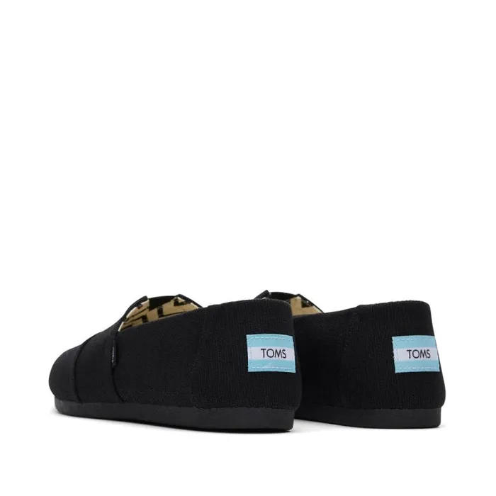 Toms Alpargatas Alpargata All Black Heritage Canvas 8211 Women Toms Alpargatas Alpargata All Black Heritage Canvas 8211 Women