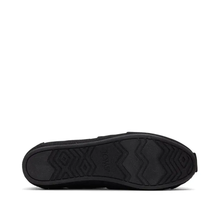 Toms Alpargatas Alpargata All Black Heritage Canvas 8211 Women Toms Alpargatas Alpargata All Black Heritage Canvas 8211 Women