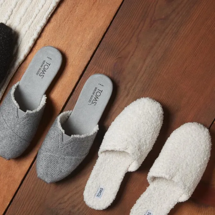 Toms Alpargatas Alpargata Mule Plush Faux Shearling Natural 8211 Women Toms Alpargatas Alpargata Mule Plush Faux Shearling Natural 8211 Women