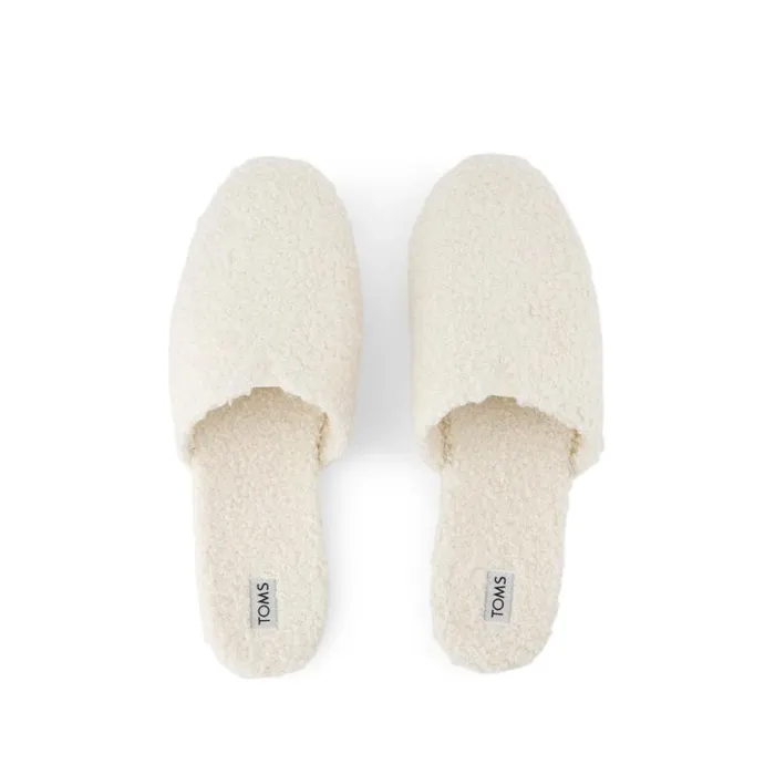 Toms Alpargatas Alpargata Mule Plush Faux Shearling Natural 8211 Women Toms Alpargatas Alpargata Mule Plush Faux Shearling Natural 8211 Women