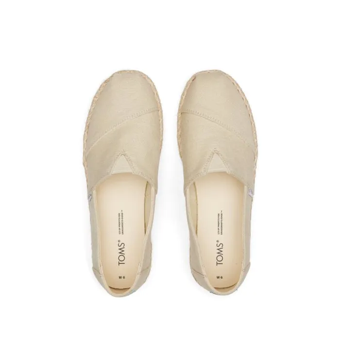 Toms Alpargatas Alpargata Platform Rope Espadrille Natural 8211 Women Toms Alpargatas Alpargata Platform Rope Espadrille Natural 8211 Women