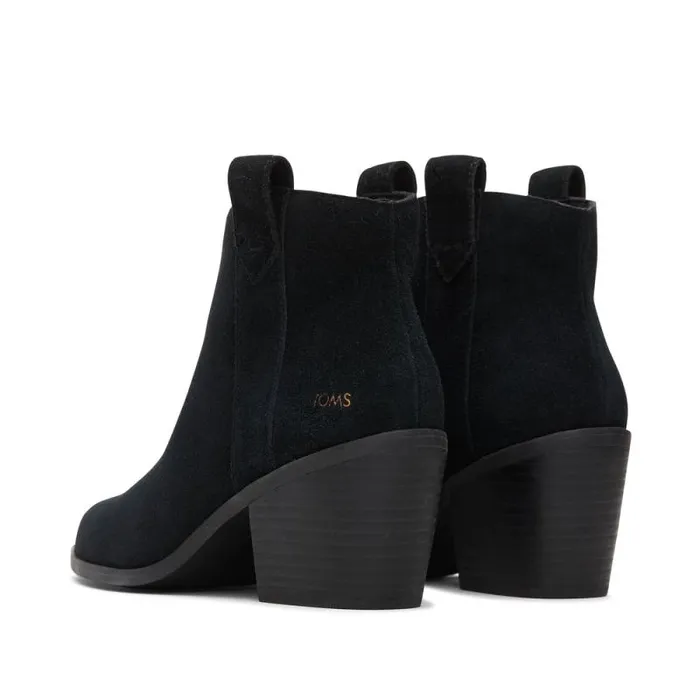 Toms Boots and Booties Constance Heeled Boot All Black 8211 Women