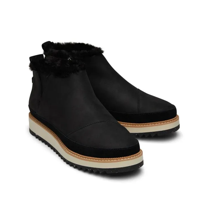 Toms Boots and Booties Marlo Boot Water Resistant Black 8211 Women Toms Boots and Booties Marlo Boot Water Resistant Black 8211 Women