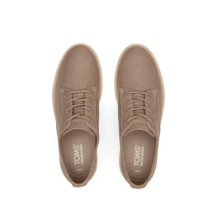 Toms Dress Casual Navi TRVL LITE Dress Shoe Taupe Heritage Canvas 8211 Men Toms Dress Casual Navi TRVL LITE Dress Shoe Taupe Heritage Canvas 8211 Men