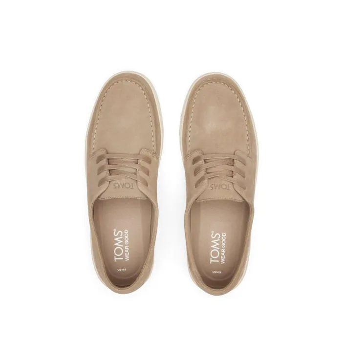Toms Dress Casual TRVL LITE London Loafer Dune Suede 8211 Men