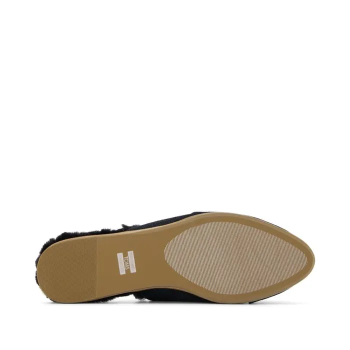 Toms Flats and Loafers Jade Flat Cozy Black 8211 Women Toms Flats and Loafers Jade Flat Cozy Black 8211 Women