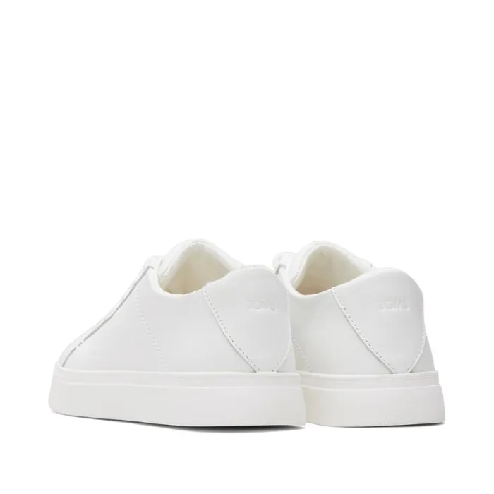 Toms Sneakers Kameron LaceUp Sneaker White Leather 8211 Women
