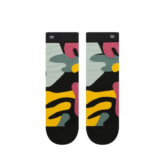 Toms Socks Quarter Crew Socks Abstract Floral 8211 Gear Toms Socks Quarter Crew Socks Abstract Floral 8211 Gear