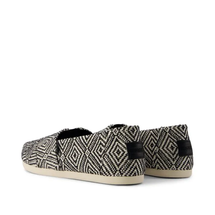 Toms TOMS Classics Alpargata Cloudbound Geo Woven Black 8211 Women Toms TOMS Classics Alpargata Cloudbound Geo Woven Black 8211 Women