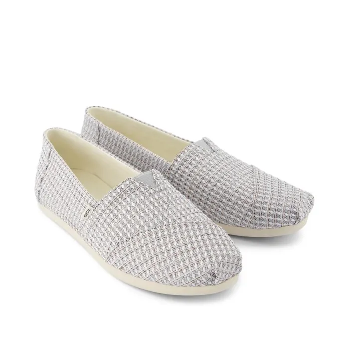 Toms TOMS Classics Alpargata Cloudbound Grey Waffle Knit 8211 Women
