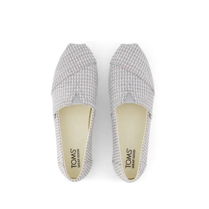 Toms TOMS Classics Alpargata Cloudbound Grey Waffle Knit 8211 Women