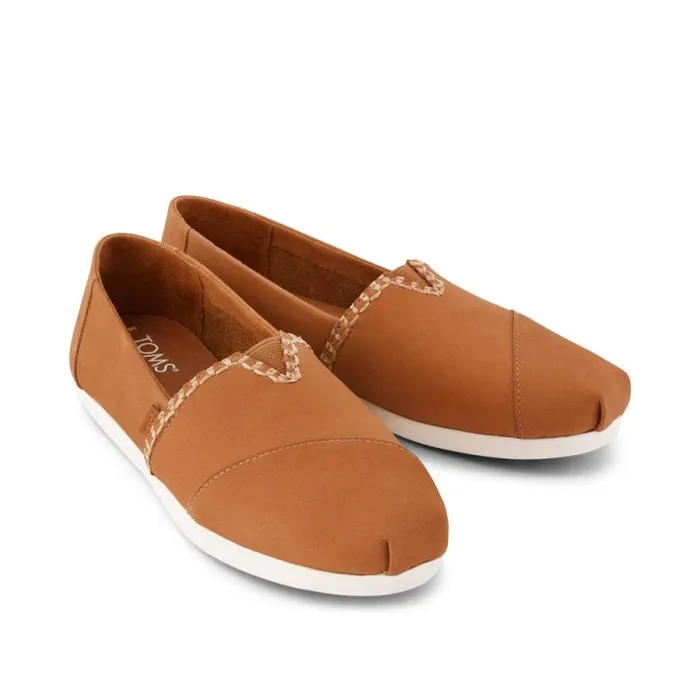 Toms TOMS Classics Alpargata Cloudbound Leather Tan 8211 Women Toms TOMS Classics Alpargata Cloudbound Leather Tan 8211 Women