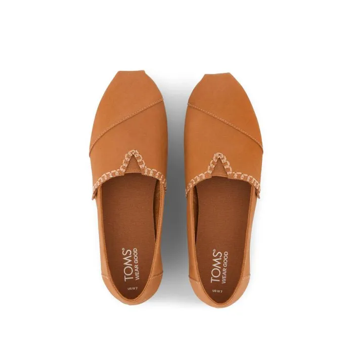 Toms TOMS Classics Alpargata Cloudbound Leather Tan 8211 Women Toms TOMS Classics Alpargata Cloudbound Leather Tan 8211 Women