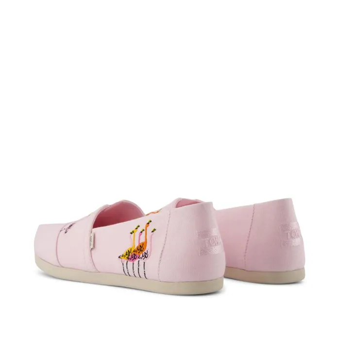 Toms TOMS Classics Alpargata Cloudbound Pink Flamingos 8211 Women Toms TOMS Classics Alpargata Cloudbound Pink Flamingos 8211 Women