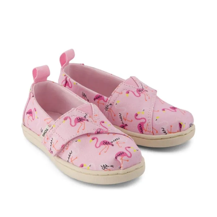 Toms TOMS Classics Alpargata Toddler Shoe Flamingos 8211 KidsWomen