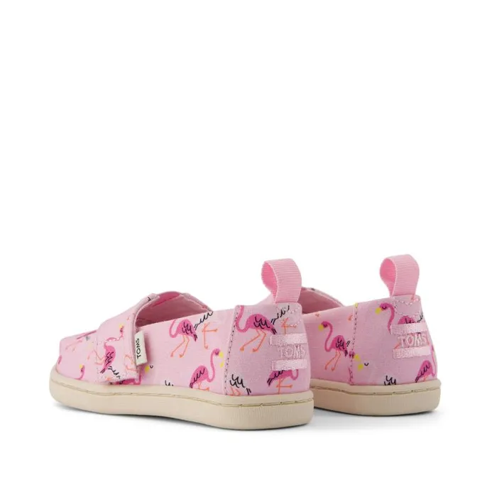 Toms TOMS Classics Alpargata Toddler Shoe Flamingos 8211 KidsWomen