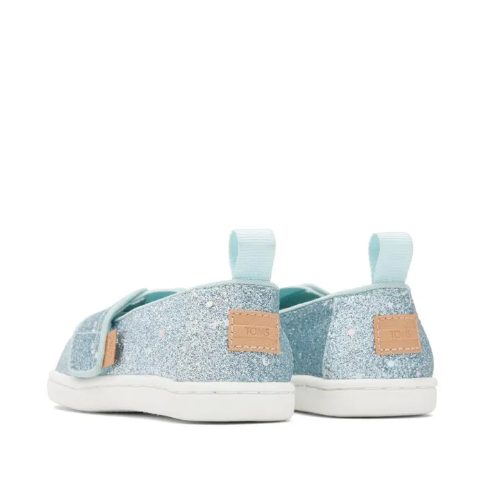 Toms TOMS Classics Alpargata Toddler Shoe Mint Cosmic Glitter 8211 KidsWomen Toms TOMS Classics Alpargata Toddler Shoe Mint Cosmic Glitter 8211 KidsWomen
