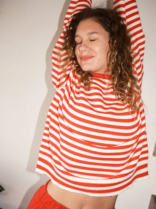 Tops 8220I Can8217t Believe it8217s Not Vintage8221 Crewneck Red Stripe Lisa Says Gah Women Tops 8220I Can8217t Believe it8217s Not Vintage8221 Crewneck Red Stripe Lisa Says Gah Women