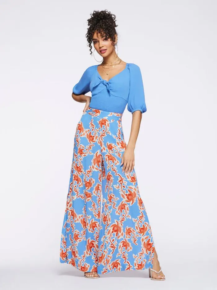 Tops Clothing Jessica Simpson Carey Top In Blue Yonder