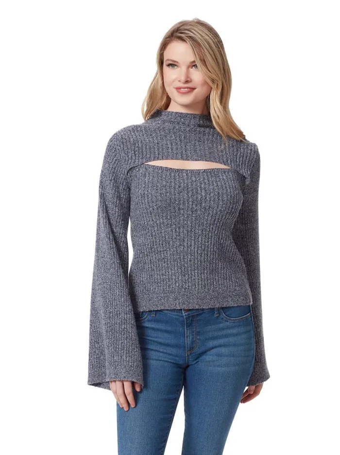 Tops Clothing Jessica Simpson Kaida Sweater In Navy