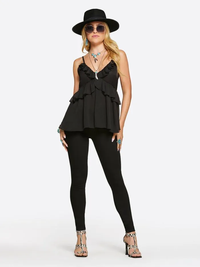 Tops Clothing Jessica Simpson Zoey Cami In Black