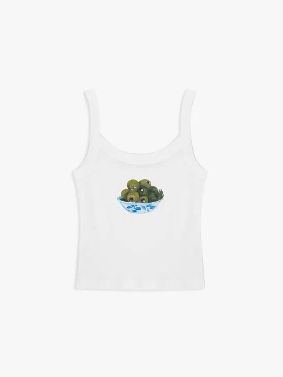 Tops Harley Tank Olive Bowl Lisa Says Gah Women