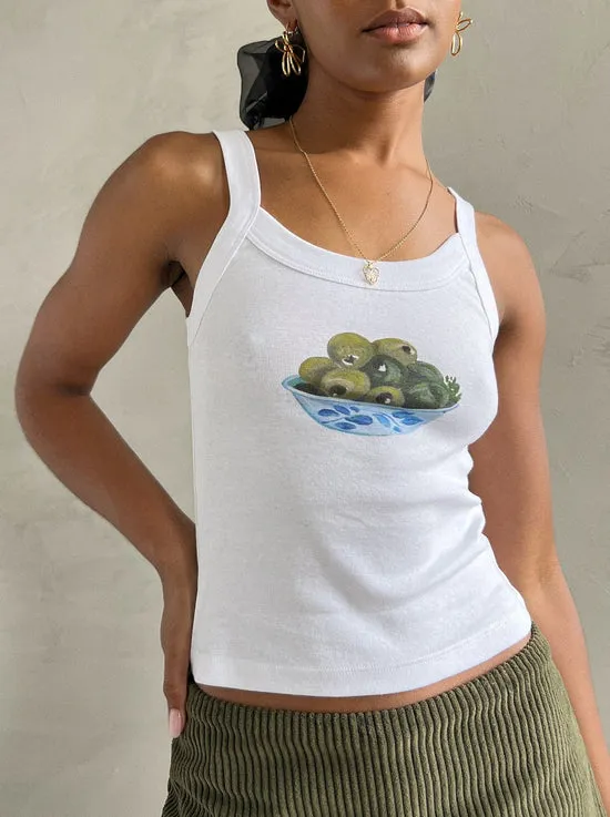 Tops Harley Tank Olive Bowl Lisa Says Gah Women