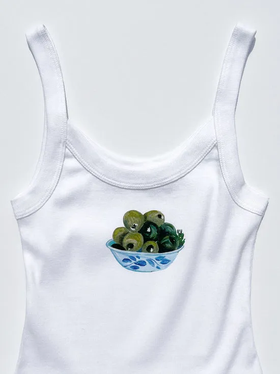 Tops Harley Tank Olive Bowl Lisa Says Gah Women