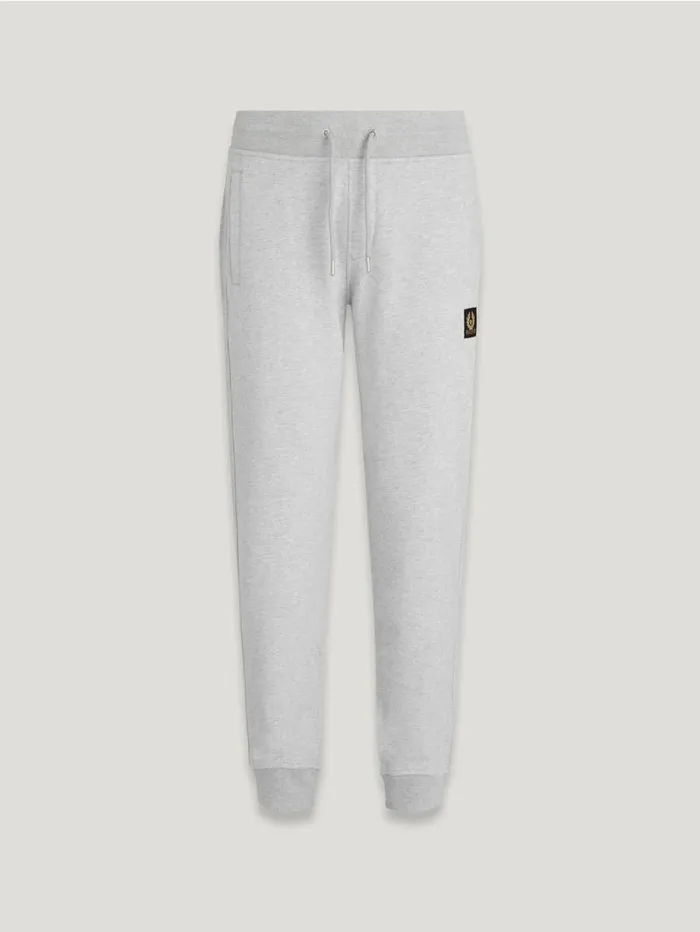 Trousers Men Belstaff Belstaff Sweatpants Old Silver Heather