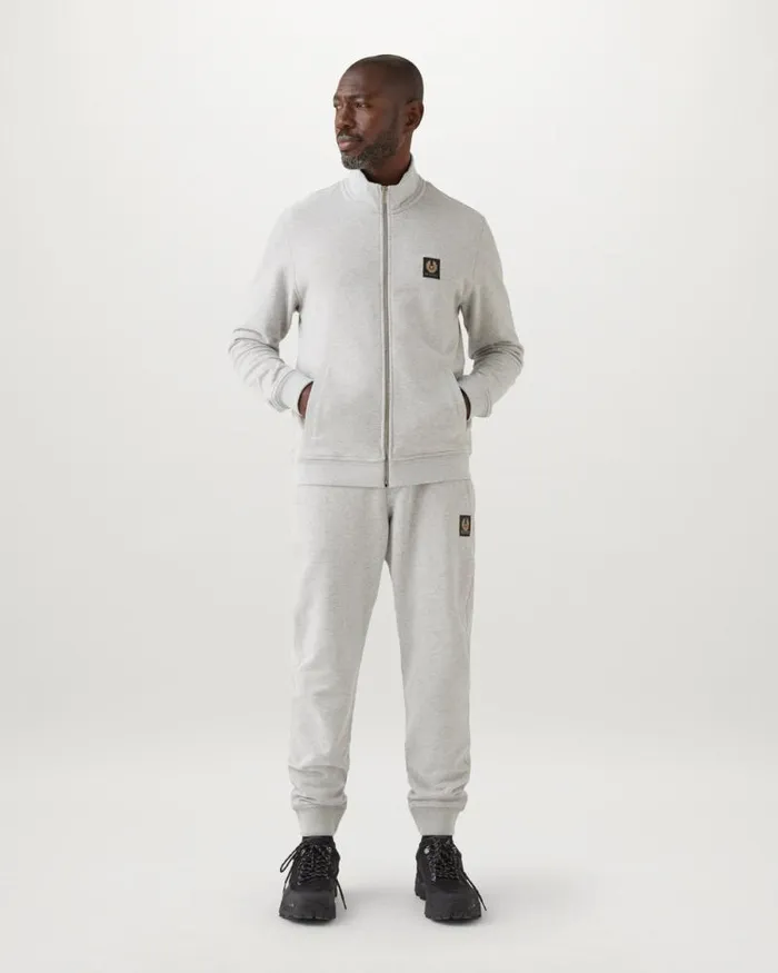 Trousers Men Belstaff Belstaff Sweatpants Old Silver Heather Trousers Men Belstaff Belstaff Sweatpants Old Silver Heather