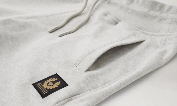 Trousers Men Belstaff Belstaff Sweatpants Old Silver Heather Trousers Men Belstaff Belstaff Sweatpants Old Silver Heather