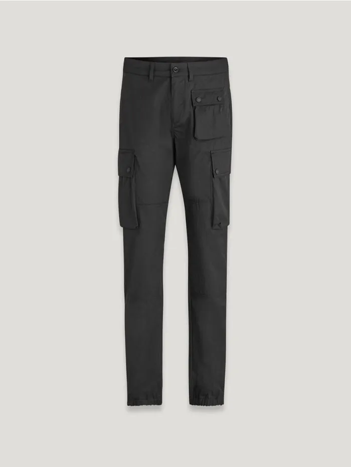 Trousers Men Belstaff Trialmaster Cargo Trousers Black
