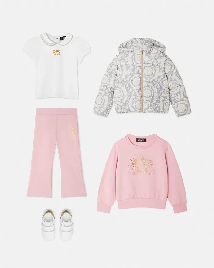 Versace Knitwear and Sweatshirts Kids Medusa Sweatshirt Pink