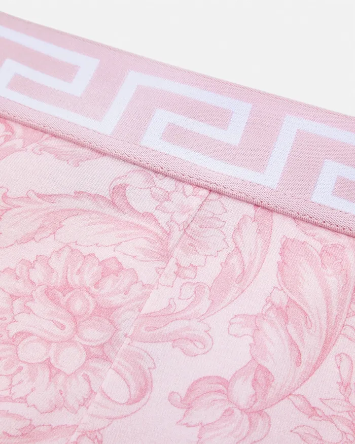 Versace Pants and Skirts Kids Barocco Leggings Pinkprint