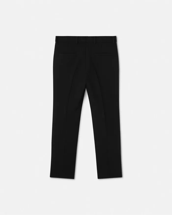 Versace Pants Kids Barocco Pants Black