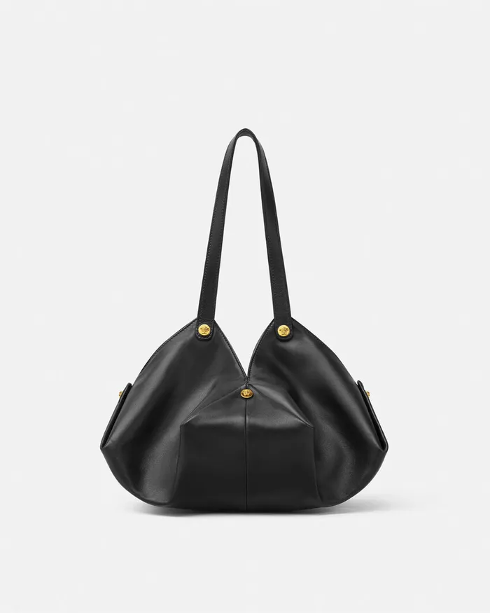 Versace Shoulder and Crossbody Women Protea Shoulder Bag Blackgold