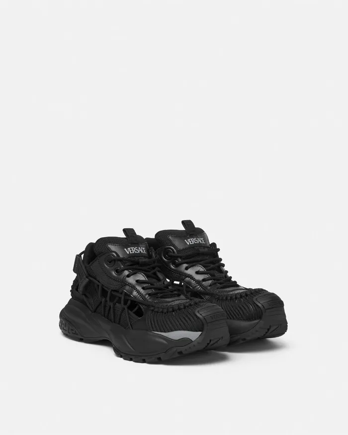 Versace Sneakers Men Mercury Mvs01 Sneakers Black