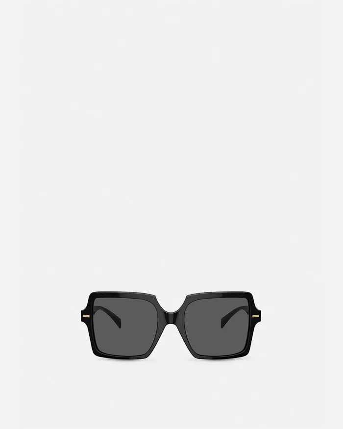 Versace Sunglasses Women Medusa 03995 Butterfly Sunglasses Blackgold