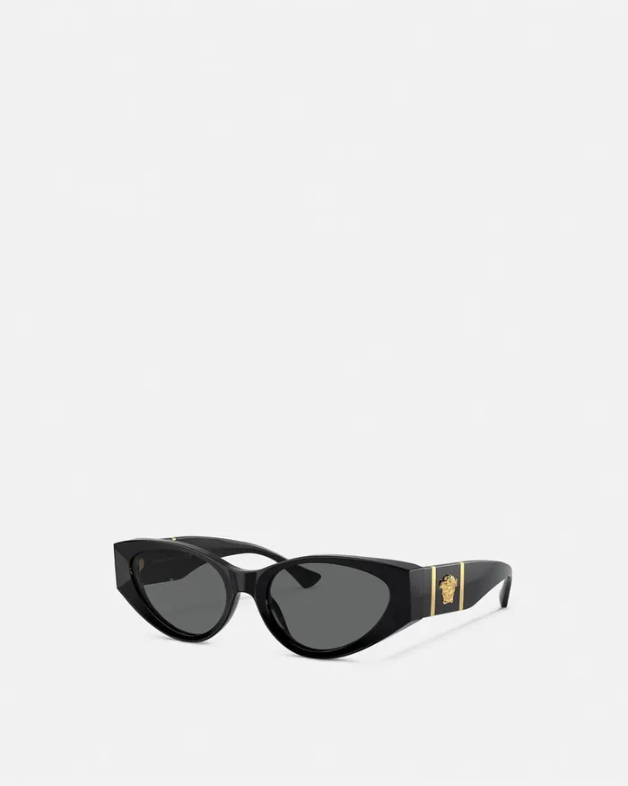 Versace Sunglasses Women Medusa Legend CatEye Sunglasses Blackgold