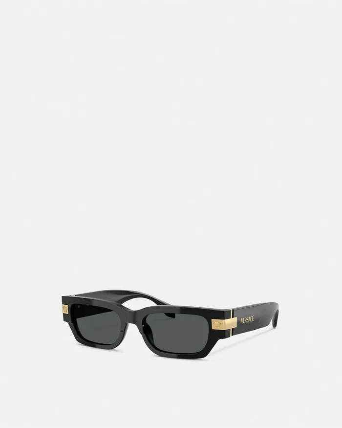Versace Sunglasses WomenMen Classic Top Sunglasses Black