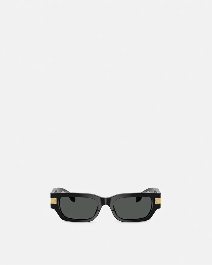 Versace Sunglasses WomenMen Classic Top Sunglasses Black