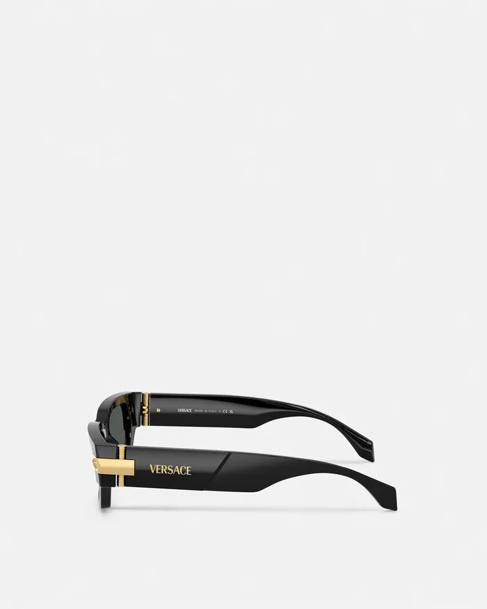 Versace Sunglasses WomenMen Classic Top Sunglasses Black