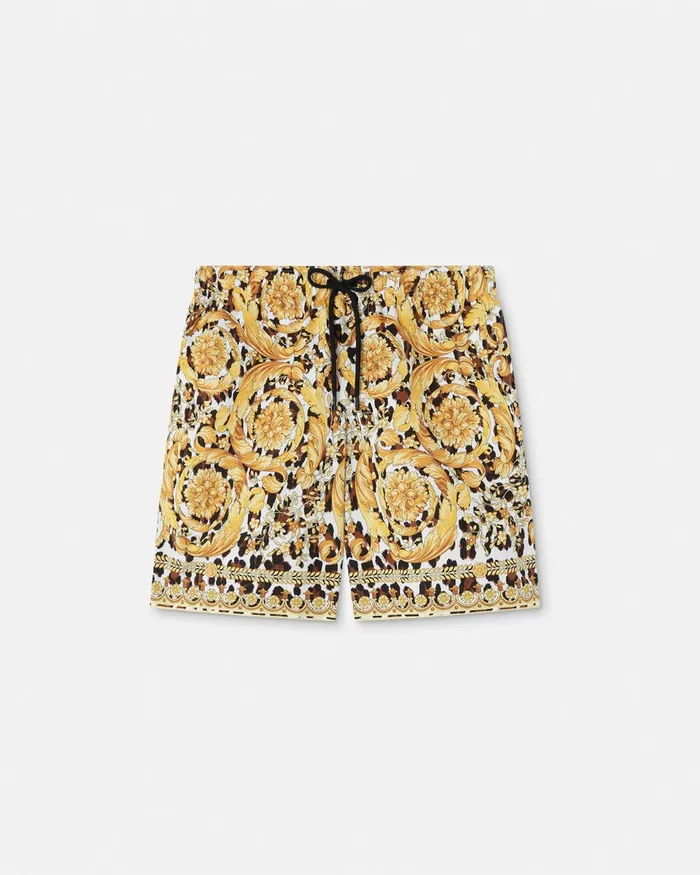 Versace Swimwear Men Wild Barocco Boardshorts Print