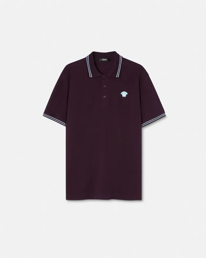 Versace TShirts and Polos Men Medusa Polo Shirt Brown
